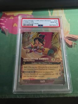 2024 DISNEY LORCANA EN D23-D23 EXPO PROMO #05 VANELLOPE D23 COLLECTION PSA 10