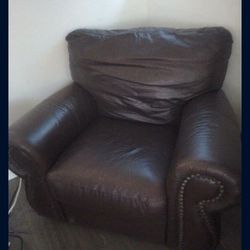 Leather Recliner Chair 