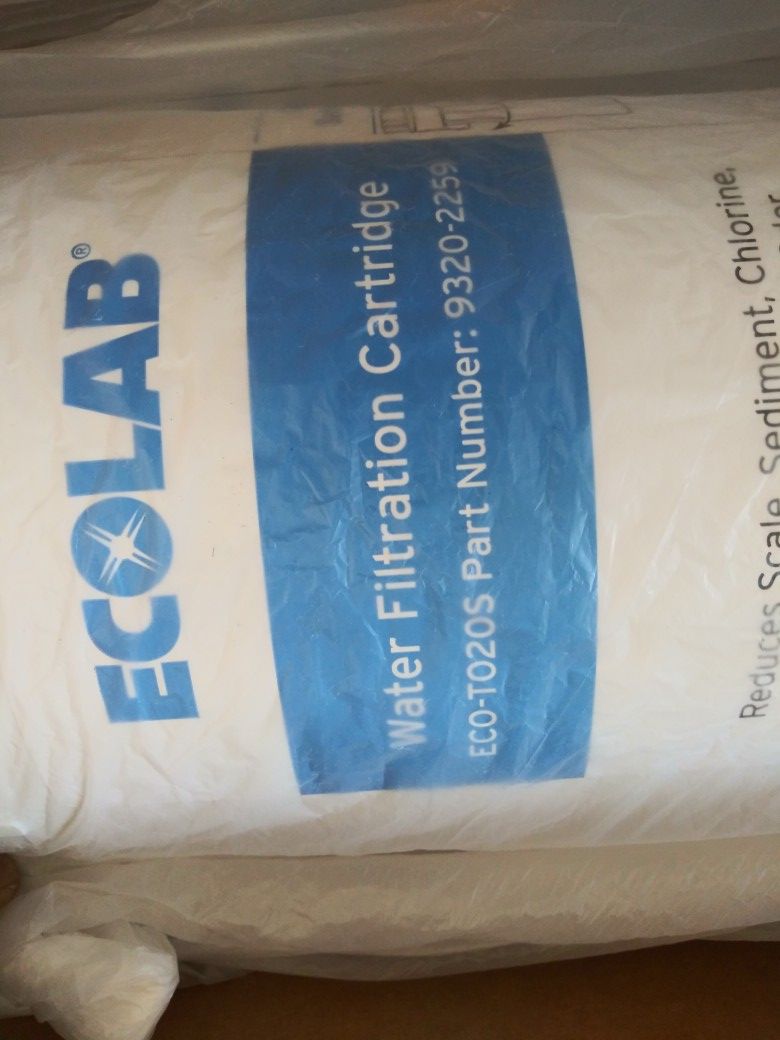 Ecolab Water Filtration Cartridge Eco-T020S PART NUMBER 9320-2259. NEW CONDITION