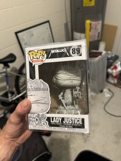 Lady Justice Metallica Pop