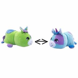 FlipaZoo Mushmillows Flutter To Sage Unicorn 2-in-1 Plush Toy Jay At Play 15in