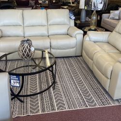 NEW ASHLEY RECLINING SOFA AND LOVE ❤️ Available Today Only $50 Down