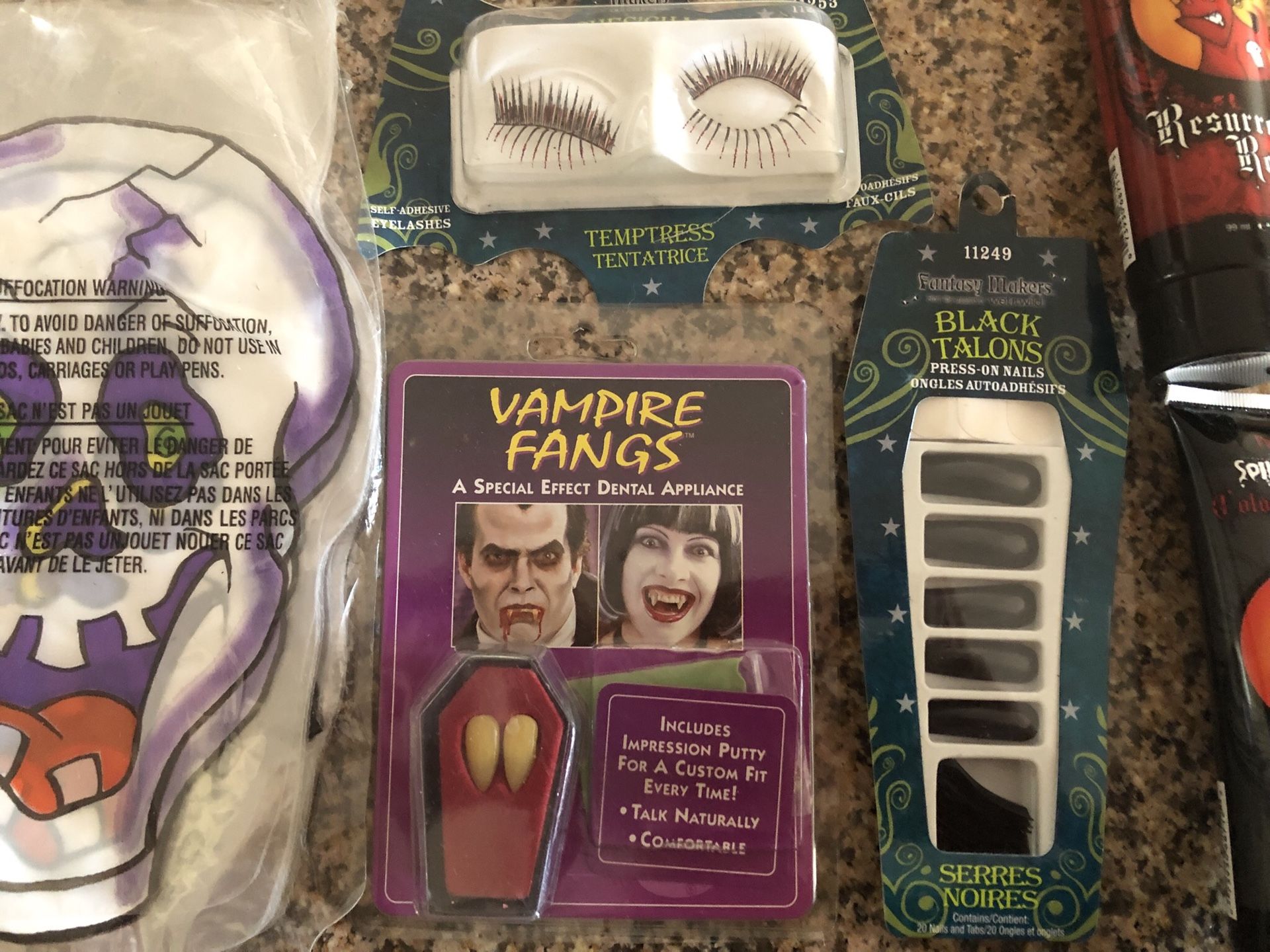 halloween makeup accessories