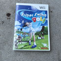 Super Swing Golf (Nintendo Wii) Complete CIB