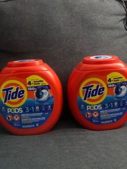 2 Tide pod 76 pacs each