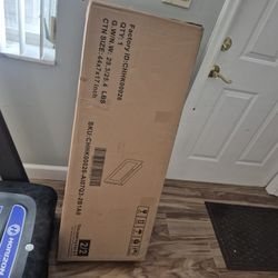 NEW electric fireplace insert: 40 inches Wide x 19 inches 