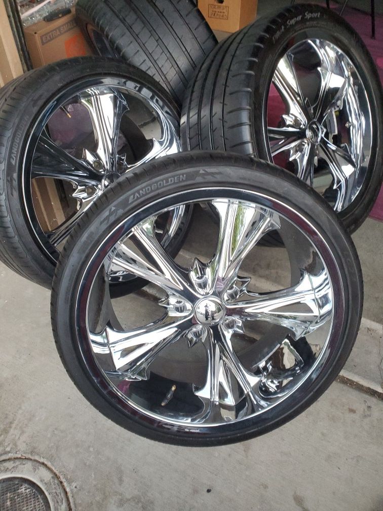 5 Lug rims size 20