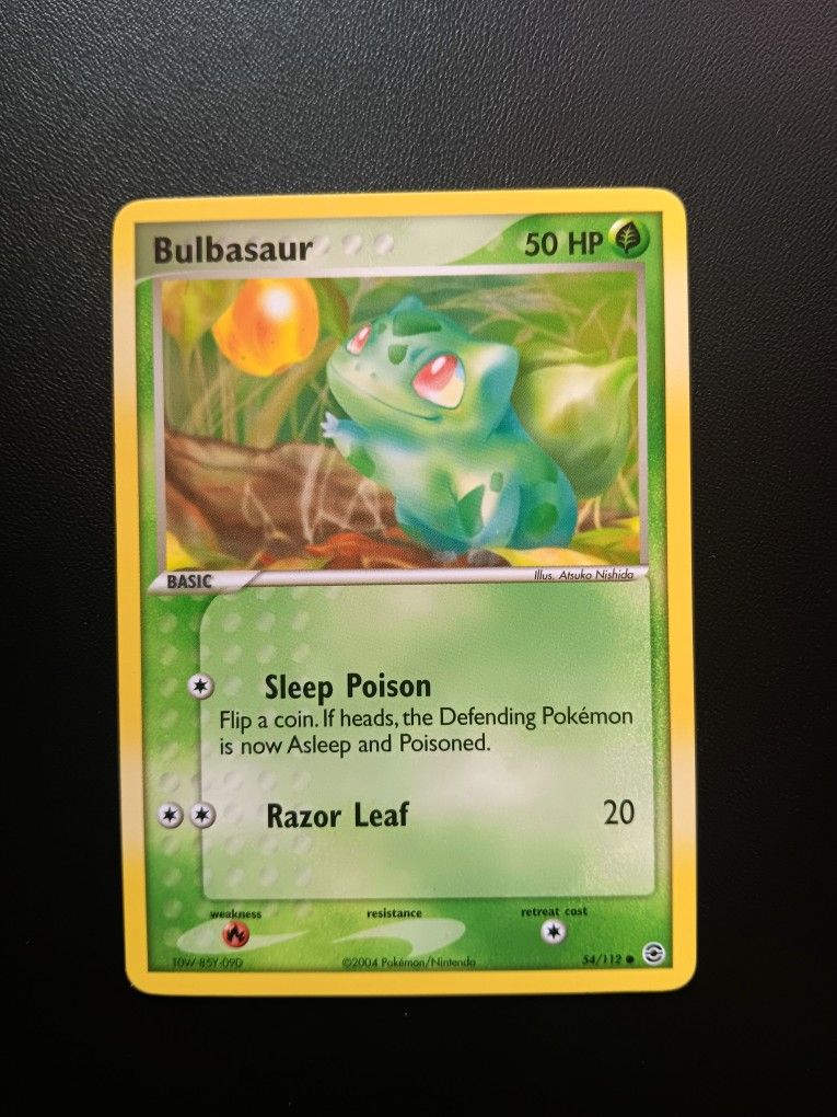 Pokemon Card Bulbasaur # 54/112

