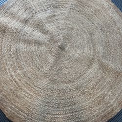 5’ Jute Rug 