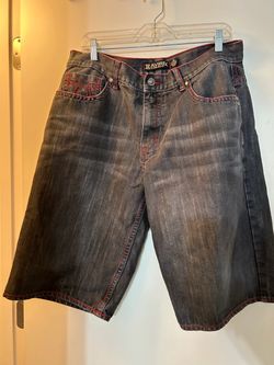 Vintage Avirex denim shorts y2k retro size 36 men’s
