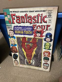 Fantastic Four Plaque