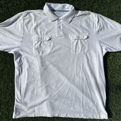 White Under Armour Polo