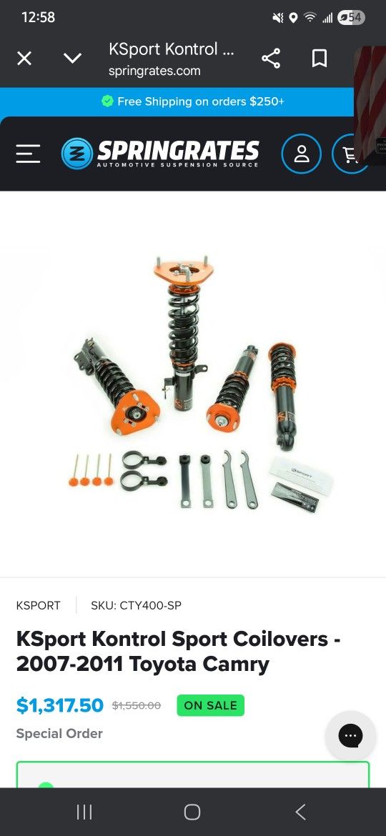 Coilovers