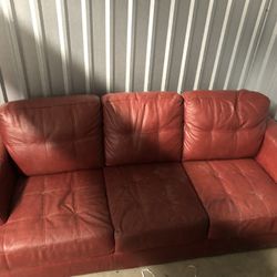 Beautiful Red Couch Must Go By Oct 2, 2023