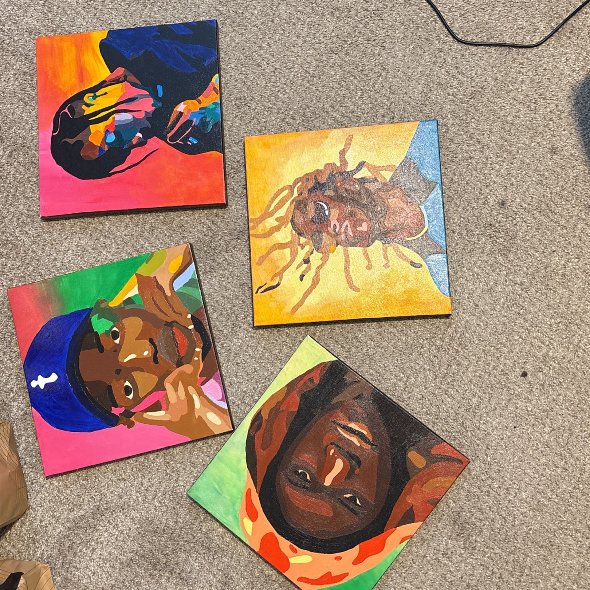 Paintings Of Rappers 