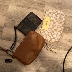 Coach Wristlets 
