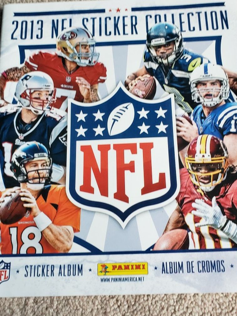 2013 NFL Sticker Collection Sticker Pack