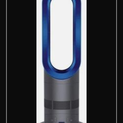 Dyson Hot & Cool AM04 Heater Table Fan Blue w/Remote Control 110V 1500w USED