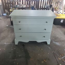 Light Green Wooden Dresser
