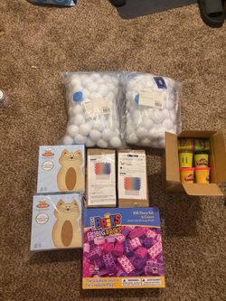 Kids Activity & Craft Toy Bundle Lot