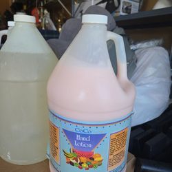 Hand Lotion Salon Profesional Used 