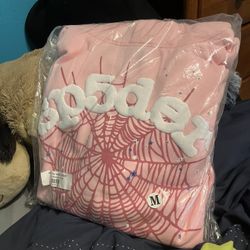 Spider Hoodie Pink