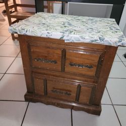 Small Wooden Dresser/Side Table