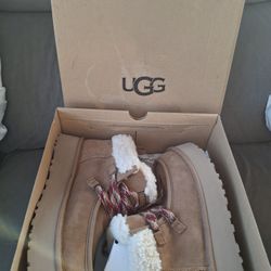 Funkarra Cabin shearling-detail boots