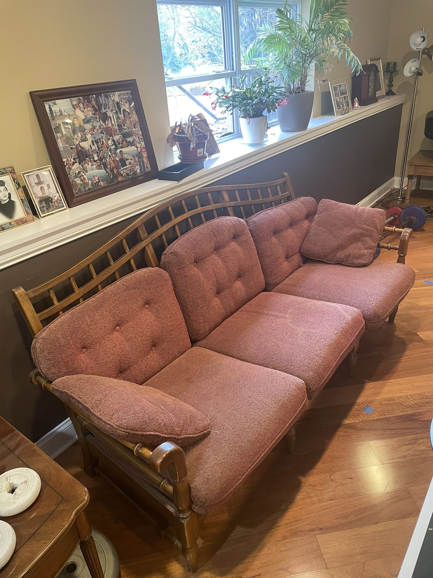 Solid Wood Couch