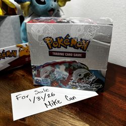 Pokémon TCG Paradox Rift Booster Box – Sealed, Mint Condition