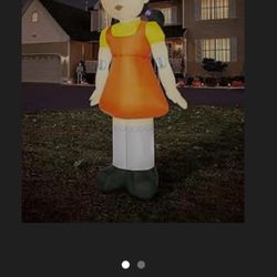 Squid Game 12 Ft Outdoor Decoration, Blow Up