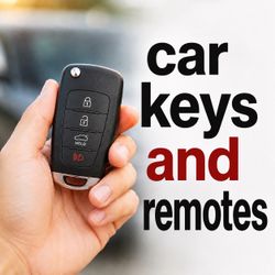 Car keys and remotes