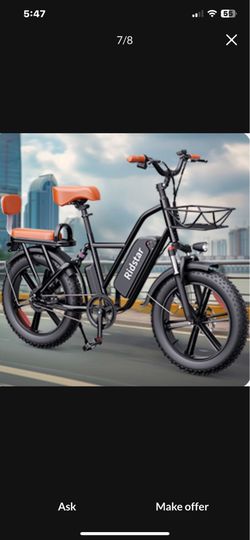 NEW RIDSTAR ELECTRIC BIKE