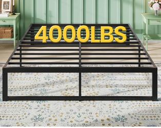 Heavy Duty Metal Platform Bed Frame 4000 lbs
