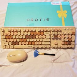 UBOTIE Wireless Keyboard And Mouse  Brand New