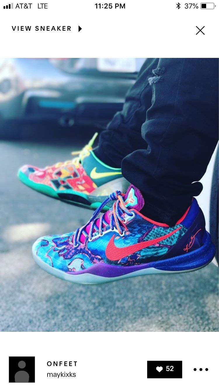 Kobe 8 Size 10.5 $780 on goat