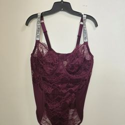 Sexy Lace Lingerie Teddy Bodysuit