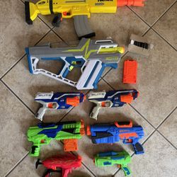Nerf Gun Lot