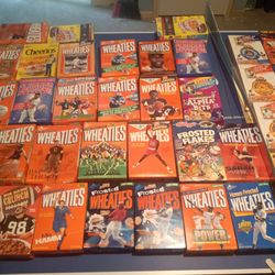 Wheaties And Cereal Boxes, Sports Related