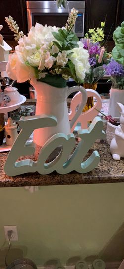 Eat Letter Decor
