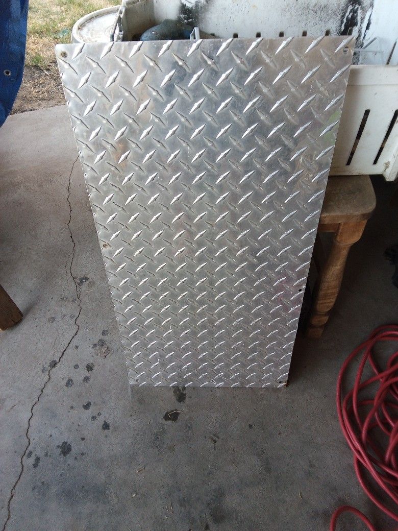 Diamond Plate, Aluminum