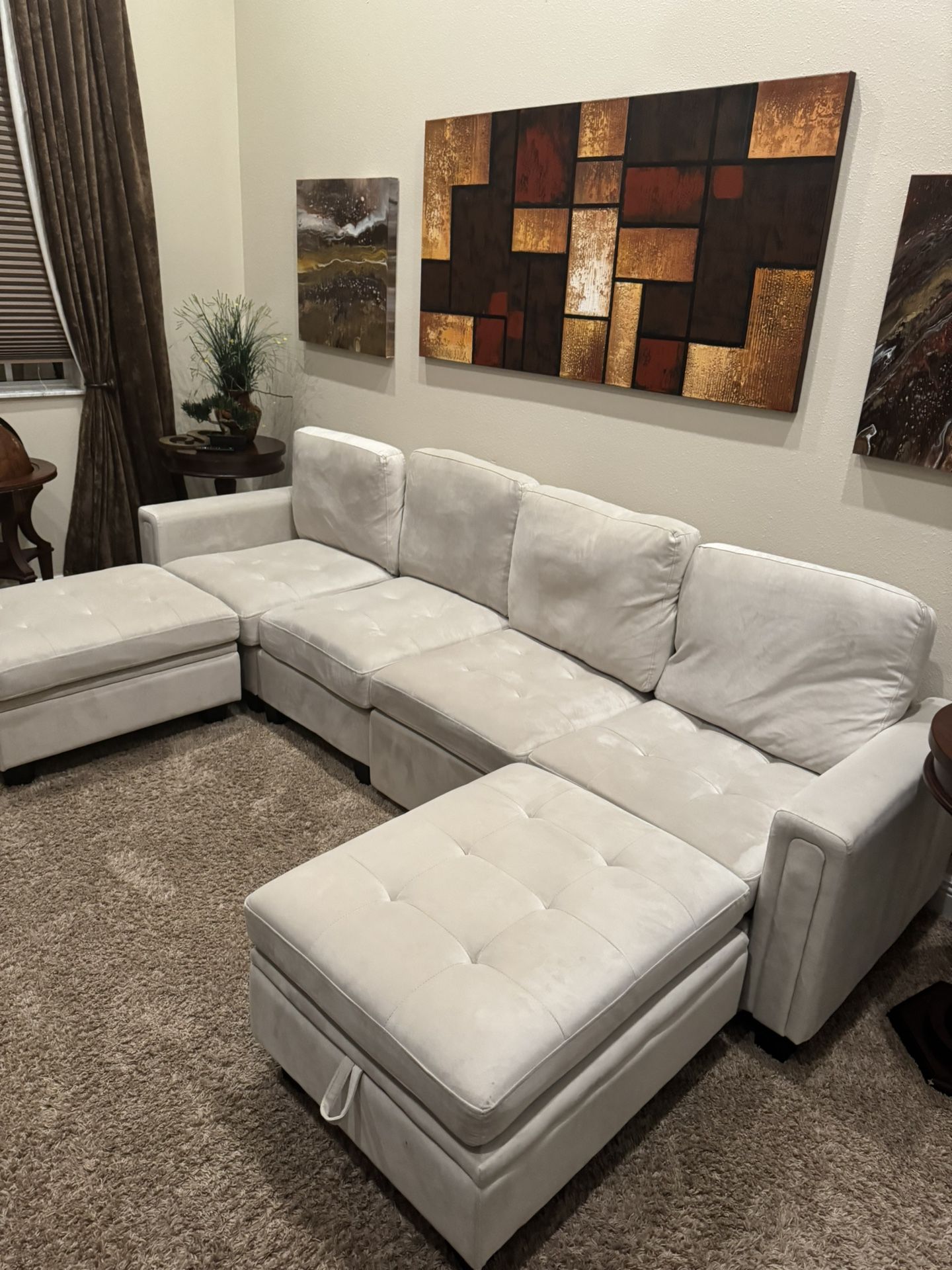 white sofa couch