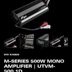 500x1 UTV AMP ALL TERRAIN AND OFF-ROAD VEHICLES