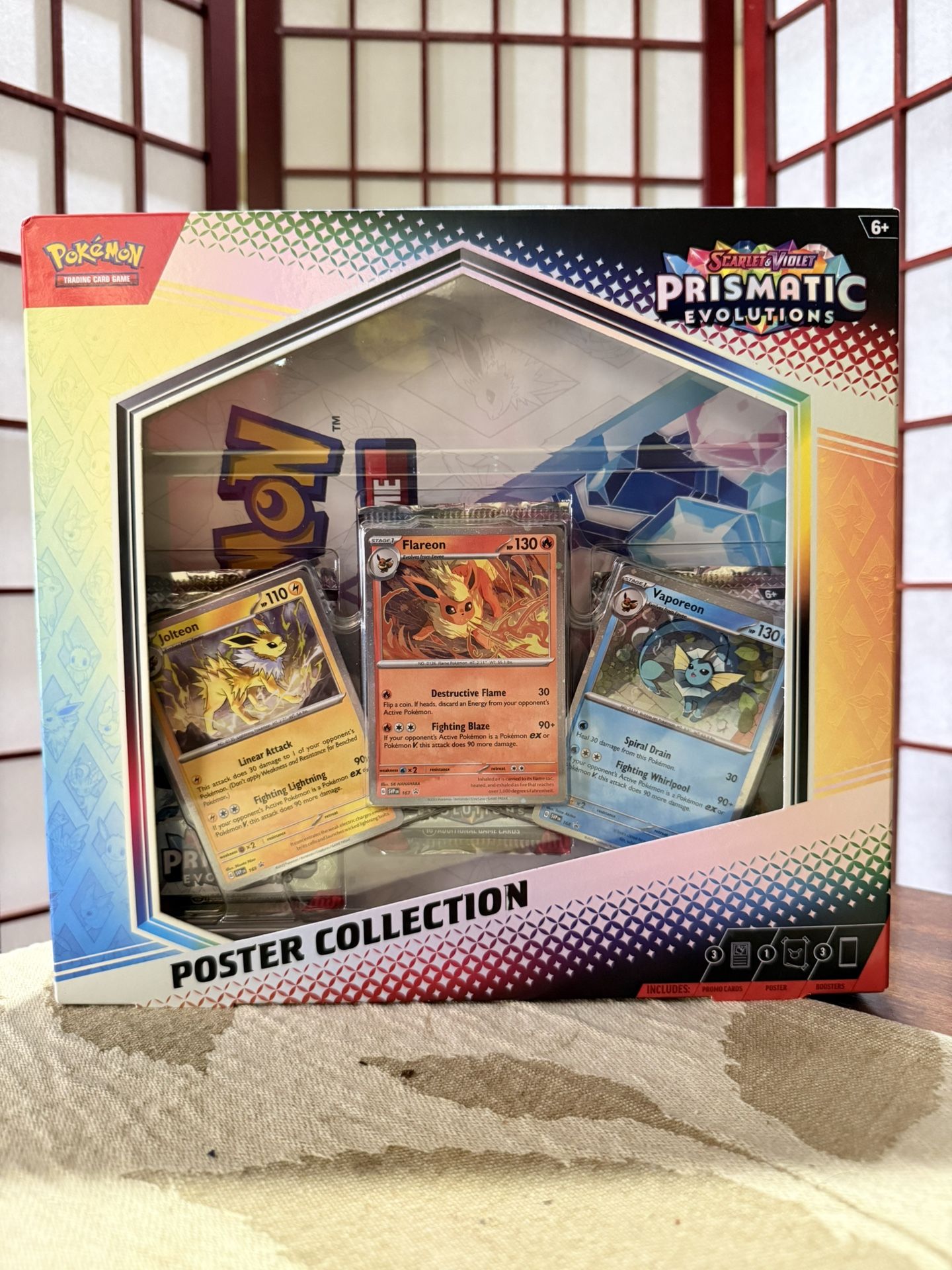 Pokémon Prismatic Evolutions Poster Collection