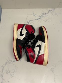Jordan 1 High bred toe