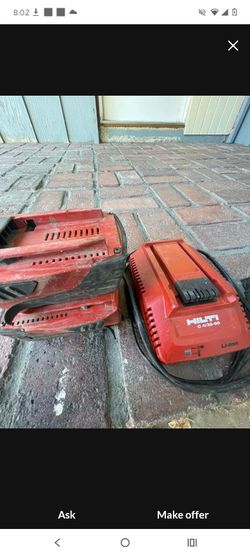 hilti battery and charger