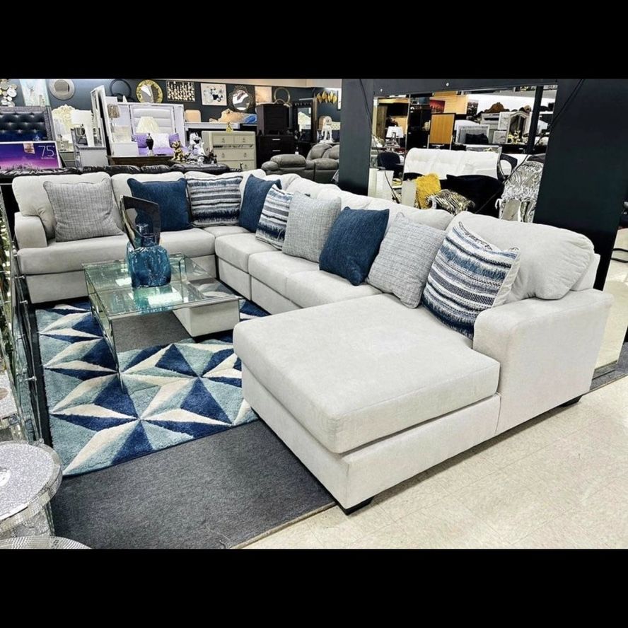 Chaise Sectional Sofa Loveseat 
