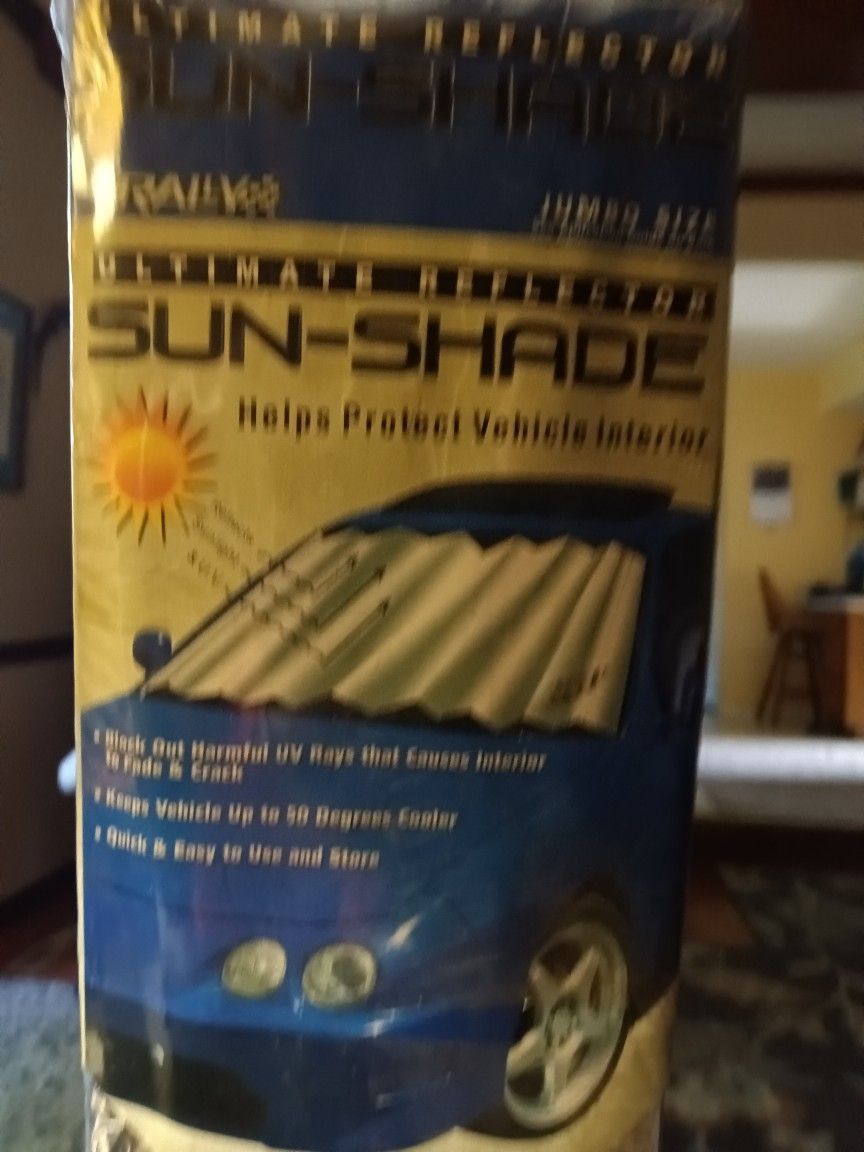Brand New Rally Sun Shade Jumbo Size Ultimate Reflector