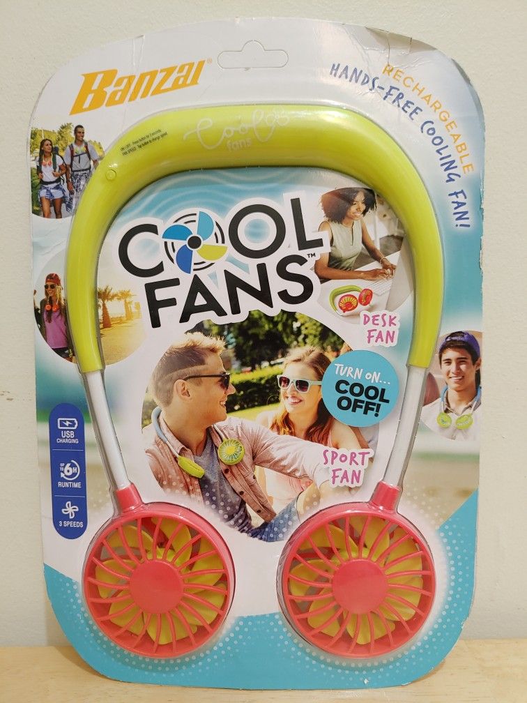 Cool fans USB charging