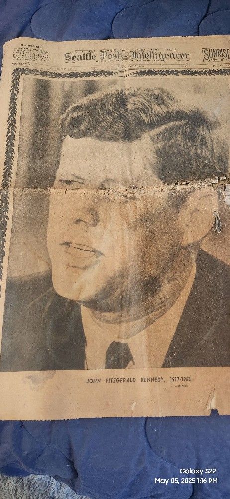 Seattle Paper From 1963